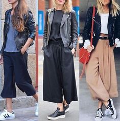 Style Année 80, Look Boho Chic, Street Hijab Fashion, Look Rock, Mode Inspiration, How To Look Classy, Leather Jackets, Look Fashion, Spring Summer Fashion