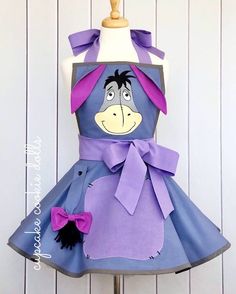 a dress made to look like a cartoon character