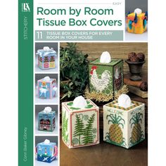 the cover of room by room tissue box covers