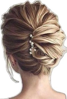 Chignon Hairstyle, Hairstyles For Prom, Chignon Hair, Mother Of The Bride Hair, Wedding Hair Inspiration, Penteado Cabelo Curto, Party Hairstyles, Wedding Hair And Makeup, Elegant Hairstyles