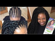 Havana Mambo Twist Crochet, Twist Tutorial, Crochet Braid Pattern, Havana Twists, Crochet Braids Freetress, Crochet Braids Twist, Nice Hairstyles, Marley Twist, Senegalese Twist Hairstyles