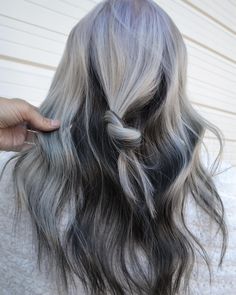 20 High-Contrast Hair Colors You’ll Want to Copy Right Now Peak A Boo Hair, Blonde Underneath Hair, Pink Peekaboo Hair, Silver Hair Short, Blonde Peekaboo Highlights, Black And Silver Hair, Underneath Hair Color Ideas, Underneath Hair Color, Blonde Underneath