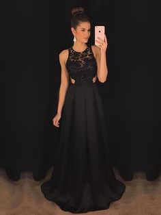 Discover cheap A-line Scoop Neck Satin Sweep Train Appliques Lace Prom Dresses at MillyBridal shops online. High Quality Guarantee. 24/7 Online Service. New Arrivals Daily. Fast Delivery, Up to 85% Off, Don't Miss Out. Evening Maxi Dress, Outfits Wedding, A Line Prom Dresses, Prom Dresses Online, Maxi Dress Evening, Prom Dresses Lace, Slim Dresses, Lace Fashion, Evening Dresses Long