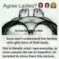 an image of a woman's feet with the caption saying, agree ladies?