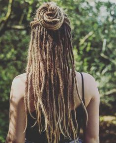 Human Hair Dread Extensions, Loc Extensions Human Hair, Weird Haircuts, Hippie Dreads, Fake Dreads, Dreads Girl, Glamorous Hair, Hippie Hair, Dreadlock Extensions