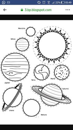 Planets Crafts For Kids, Planets Activities, Solar System Projects For Kids, Planet Crafts, Space Activities For Kids, Solar System For Kids, Solar System Art, Solar System Projects