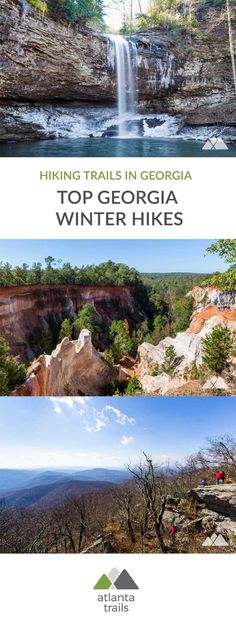 the top things to see and do in georgia for winter hikes - hiking trails in georgia