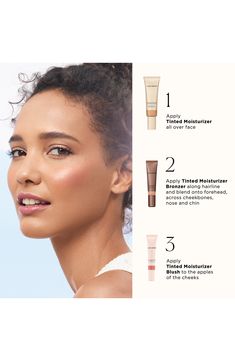 What it is: A next generation of the brand's beloved tinted-moisturizer family.Who it's for: Ideal for normal skin types.What it does: It is the first cream bronzer with all the benefits of a tinted moisturizer for the perfect sun-kissed glow and 12 hours of hydration. It is infused with six individually tailored bronzer pearl blends that bring natural warmth to every skin level and 12-hour hydration, so skin is healthy, even and smooth.Research results:In an independent consumer study on 31 par Best Tinted Moisturizer, Laura Mercier Makeup, Laura Mercier Tinted Moisturizer, Cream Bronzer, Flawless Face, Best Moisturizer, Normal Skin, Laura Mercier, Tinted Moisturizer