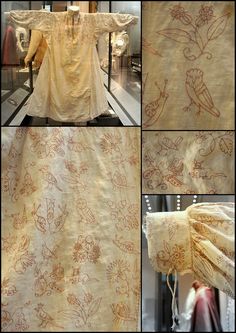 Historic Embroidery, 17th Century Clothing, Corset Making, Medieval Embroidery, Linen Thread, Medieval Costume