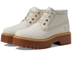 Timberland Stone Street Mid Lace-Up Waterproof Boots | Zappos.com Timberland Shoes Women, Walk Confidently, Timberland Women, Stone Street, Womens Waterproof Boots, High Ankle Boots, Boots White, Timberlands Shoes, Chukka Boot