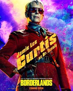 the poster for borderlands starring james lee gupp's character from star trek