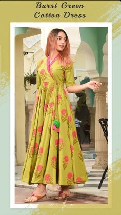 Chiptivali Kurti, New Fashion 2023, Angarkha Frock, Printed Suit Designs Indian Style Latest, Anarkali Kurta Designs, Angarkha Kurti Pattern, Angrakha Style Frock, Angrakha Style Kurti, Angrakha Style Anarkali