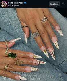 Nail Ink, Stiletto Nails Designs, Stiletto Nails, Perfect Nails, How To Do Nails, Fake Nails, Long Nails, Stylish Nails