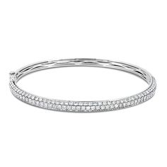 DescriptionStackable Pave Bangle Metal DetailsMetal Type: 14KMetal Weight: 9.83 GRBangle Width: 4mmSide Diamond DetailsCarat: 2.24CT Formal Diamond Bangle Bracelet, Timeless Bangle With Pave Setting, Timeless Jewelry Bangle With Pave Setting, Hand Set White Gold Round Cuff Bracelet, Formal Cuff Bracelet With Brilliant Cut, Round Jubilee Cuff Bracelet In Fine Jewelry Style, Formal Cuff Bracelet With Pave Setting, White Gold Bangle With Pave Setting, Fine Jewelry Flexible Round Bangle