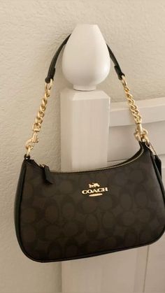 Purses And Handbags Aesthetic, Coach Purse Aesthetic, Trendy Shoulder Bags, Hand Bags Ideas, Handbag Aesthetic, Small Purses And Handbags