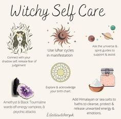 Witchy Self Care, Witch Rituals, Green Witchcraft, Wiccan Magic, Witch Spirituality, Magic Spell Book, Eclectic Witch, Wiccan Spell Book, Witchcraft Spell Books