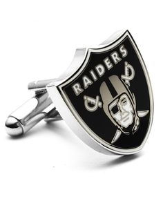 Pride and poise and "A commitment to excellence" are two ideas that al Davis coined to exemplify his raiders. Be a part of the pageantry or simply show your peers that you are a bad boy with these Cufflinks, featuring the raiders logo in a black and white enamel design with a polished silver tone finish. Officially licensed Nfl Cufflinks. Adjustable Black Cufflinks For Business, Black Cuff Jewelry For Business, Al Davis, Raiders Logo, The Raiders, Easter Shopping, Well Groomed Men, Black Pride, Oakland Raiders