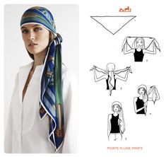 Wearing A Scarf, Scarf Knots, Mode Turban, Ways To Wear A Scarf, Head Scarf Styles, How To Wear A Scarf