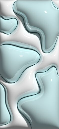 an abstract background consisting of blue and white liquid or fluid shapes, including wavy lines