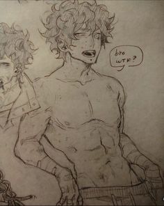 Monster Concept Art Drawing, Someone Writing Drawing, Smile With Braces Drawing, Hand Grabbing Hair Reference, Boy Hair Color Ideas, Reference Curly Hair, Fluffy Hair Boy Drawing, Soft Boy Drawing, Short Curly Hair Drawing