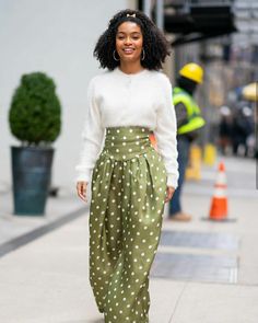 Yara Shahidi Outfits, Yara Shahidi Style, Yara Shahidi, Celebrity Style Inspiration, Style Inspiration Fall, Celebrity Outfits, Fall Style, Street Style Looks, Looks Vintage