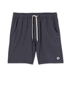 One short for every sport, the Kore Shorts have a classic athletic fit, falling just above the knee with an anywhere and everywhere versatility. Go commando in confidence with the breathable, boxer-brief liner. | Vuori Kore Shorts | Charcoal | XS Vuori makes premium performance apparel inspired by the active Coastal California lifestyle; an integration of fitness, surf, sport, and art. Breaking down the boundaries of traditional activewear, we are a new perspective on performance apparel. Sporty Solid Athletic Shorts In Recycled Polyester, Casual Solid Color Recycled Polyester Shorts, Navy Casual Activewear For Outdoor, Casual Recycled Polyester Shorts For Outdoor Activities, Gray Nylon Athletic Shorts, Gray Nylon Athletic Shorts Casual Style, Casual Gray Nylon Athletic Shorts, Sporty Recycled Polyester Shorts For Outdoor, Casual Black Recycled Polyester Shorts