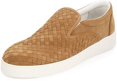 Bottega Veneta Men's Intrecciato Suede Skate Sneaker Skate Sneakers, Italian Culture, Bergdorf Goodman, Top Designers, Tops Designs, Man Shop