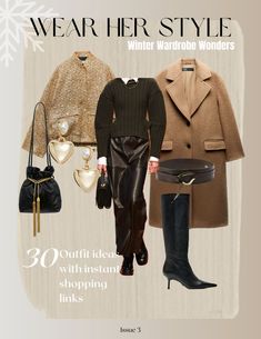 Wardrobe Transformation, Winter Mode Outfits, Wardrobe Fashion, 30 Outfits, Winter Fashion Outfits Casual, Practice Outfits, Winter Mode, Trendy Fall Outfits, Stylish Outfit