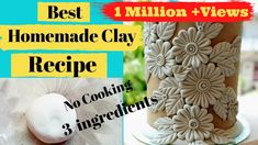 the best homemade clay recipe no cooking 3 ingredients