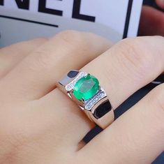 Welcome to Elegant Art Jewelry!  Stone: Natural Emerald Stone Size:. 5mm×7mm Side Stone:. Zirconia Metal: 925 Sterling Silver Plating: Platinum Plated, Rose Gold Plated, Gold Plated Personalization: 9K/14K/24K/GOLD/SILVER/PLATINUM/ROSE-GOLD/WHITE GOLD. (Contact me)  Emerald Ring, Emerald Cuff Ring, 925 Sterling Silver Ring, Oval Shape Ring, Emerald Ring, Emerald Engagement, Open Design Ring, Emerald Oval, Emerald Natural, Green Emerald, Green Gemstone, Gemstone Ring, Simple Emerald Ring, Green E Silver Moissanite Emerald Ring With Vvs Clarity, Jewelry For Man, Engagement And Wedding Ring, Silver Emerald Ring, Natural Emerald Rings, Platinum Rose Gold, Pink Sapphire Ring, Etsy Wedding Rings, Luxury Rings