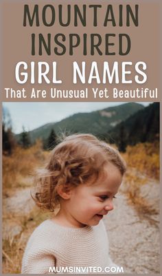 Dive into our 'Mountain Baby Names' blog post to discover unique names inspired by iconic peaks and highland landscapes. Find male, female, and gender-neutral names like Everest, Sierra, or Ridge, each carrying a sense of adventure and natural beauty. These girl names and meanings are rare and beautiful and ideal for outdoorsy, earthy, parents-to-be, writers, or name enthusiasts. Let the mountains guide you to the perfect name. Sierra Name Meaning, Woodsy Names, Rare Beautiful Names, Boyish Girl Names, Color Names Baby, Girl Names And Meanings, Nature Girl Names, Hebrew Boy Names, Hebrew Girl Names