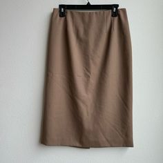 New With Tags, No Flaws. Waist 15”, Length 27” Wool Maxi Skirt, Skirt Straight, Women Skirts Midi, Tan Brown, Maxi Skirt, Womens Bottoms, Midi Skirt, Womens Skirt, Size 4