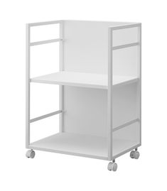 Two-Tier Hideaway Storage Cart on a blank background. Sports Equipment Storage, Cleaning Closet Organization, Countertop Shelf, Storage Trolley, Equipment Storage, Key Storage, Shop Organization, Kitchen Trash Cans, Cleaning Closet