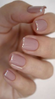 Coffin Ombre, Basic French, French Manicure Designs, Nails Inspired, Spring Nail Trends, French Manicure Nails, Easy Nails, Smink Inspiration, French Nail Designs