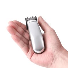 PRICES MAY VARY. Compact Design for On-the-Go: The Kemei Mini Hair Trimmer, with its pocket-sized dimensions of 4.3''x1.06'', is the perfect grooming companion for travel or home use. Its small size makes it easy to handle and carry, ideal for quick trims and touch-ups. Precision Blades & Efficient Shaving: The trimmer is equipped with high-quality blades that deliver precise and clean cuts. Perfect for detailed styling and finishing touches, it caters to both men and women looking for a profess