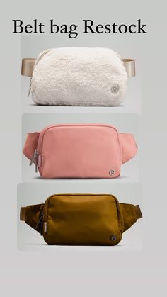 Lu Lu Lemon Belt Bag, Everywear Belt Bag Lululemon, Functional Lululemon Pouch Belt Bag, Functional Lululemon Belt Bag For On-the-go, Lululemon Belt Bag With Zipper Pocket For On-the-go, Lululemon Outfits, Belt Bag, Bag Storage, The North Face