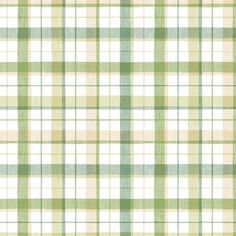 a green and white plaid pattern