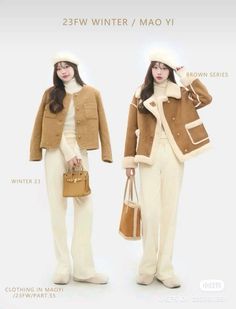 Korea In December, Korea Winter, Japan Outfit, Clothing Shopping, Clueless Outfits, Outfit Vintage, Brown Outfit, Quick Outfits