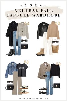 Create an effortless fall capsule wardrobe 2023 with these fall wardrobe essentials. Get classic capsule wardrobe inspiration plus tons of casual fall outfits for women that work for the mom, the minimalist, and the socialite who loves going out. Find a perfect mix of comfy, French flair, neutrals, leggings, denim, and versatile closet staples! Everyday Fall Outfits Chic, Paris Early Fall Outfits, Fall 24 Capsule Wardrobe, Nyc Capsule Wardrobe Fall, Trendy Fall 2024 Outfits, Fall Packing List Outfits Europe, Japan Capsule Wardrobe Autumn, Autumn 2024 Capsule Wardrobe, 2024 Fall Womens Fashion