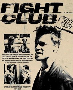 Tyler Durden, Vintage Poster Design, Club Poster, Posters For Room, Richmond Hill, Vintage Poster Art