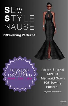 the sewing pattern for sew style hause is available in multiple sizes and colors