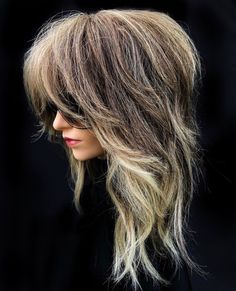 Trending Hair For 2023, Curly Gray Shag Haircut, Shag Hair Color Ideas, Long Shag Haircut With Bangs Older Women, Shag Hairstyles Long Straight, Shags For Fine Hair, Haircut With Lots Of Layers, Modern Shag Haircuts Long