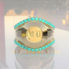 🙏 Proud to serve over 100+ satisfied buyers of this College Ring Wrap with over 50+ 5 Star Reviews with our good experience in making ring wrap/guard you will be the most satisfied buyer 🙏 🙏Try our Different Styles of ring wrap as well click on the link below:- https://www.etsy.com/in-en/shop/Kdrjewels?ref=simple-shop-header-name&listing_id=854952596&section_id=37683676 Ring Details:- 📌Ring Size - 3 to 10 USA 📌Metal - Silver / 14K Gold / 18K Gold / Platinum 📌Band Width- (4.0mm) (Approx) 📌 Turquoise Open Ring Emerald For Anniversary, Turquoise Emerald Open Ring For Anniversary, Aggie Ring Wrap, Class Rings College, Aggie Ring, University Rings, College Rings, Ring Enhancer, Right Hand Rings