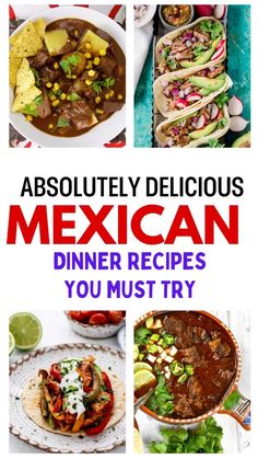 Various Mexican dishes including soups, tacos, and grilled meats with vibrant garnishes. Easy Recipes Mexican, Mexican Food Dishes, Traditional Mexican Food, 21 Day Fix Meal Plan, Mexican Dinner Recipes, Healthy Mexican, Dinner Meal Prep, Foreign Food, Mexican Dinner