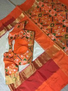 Orange Blouse Designs, Silk Saree Blouse Pattern, Chiffon Blouses Designs, Keep Me Stylish, Boat Neck Blouse Design, Cotton Blouse Design, Pattu Saree Blouse Designs, Traditional Blouse Designs