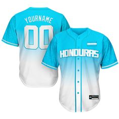 Honduras Custom Baseball Jersey American Football Jersey, Don't Sleep, Custom Baseball Jersey, Custom Basketball, Basketball Uniforms, Team Uniforms, Custom Jerseys, Custom Shorts, Hockey Jersey