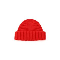 Toteme Beanie Hat Crafted In Ribbed Wool Knit With Double Cuff. One Size. Material: 100% LanaMade In: CinaColor: RedCollection: Fall - Winter 2022221 865 762 Classic Red Beanie Hat, Classic Red Winter Hat, Monogrammed Scarf, Red Beanie, Double Cuff, Hat Knit, Cashmere Beanie, Stripe Silk, Red Hat