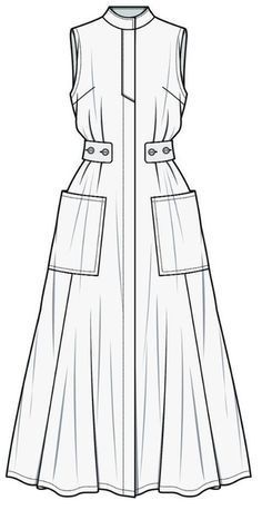 Basic 5$ 
1 basic technical drawing
For a simple design (shirt, t-shirt, pants, skirt, blouse, simple dress)
Front and back (with 1 color)
 I will need a clear picture, sketch or reference image with PENTONE color code of your product
Standard 10$ 
1 Intermediate technical drawing
For jackets, long dress, clothing with ruffles/pleats
Front and back (with 2colors or textures)
 I will need a clear picture, sketch or reference image with PENTONE color code of your product or image of your textures Dress Technical Drawing, Flat Sketches, Vintage Drawing, Fashion Sewing Pattern, Fashion Design Sketches, Professional Fashion, Technical Drawing, Women Dress