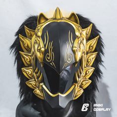 HELLO! Welcome to ANIKI COSPLAY :) Here's one of our collection of COSPLAY HELMET, which was made by hand to screen accurate quality. All the helmets are handmade products from scratch, not a mass produced or done by machine. Our mask will fits most standard adult head size. We have 2 options for this : A READY STOCK AND READY TO BE SHIPPED IN 3-5 DAYS (Please ignore the shipping estimation) A PRE-ORDER for estimate wait time around 10 weeks PLEASE CHECK OUT THIS HELMET DIRECTLY TO YOUR SHOPPING Gold Cosplay Costumes For Cosplay Events, Gold Costume Accessories For Halloween Cosplay, Yellow Costumes For Cosplay Events, Black Warrior Cosplay Costume For Fantasy Events, Black Cosplay Costume For Masquerade, Black Cosplay Costume For Masquerade Events, Gold Costume Accessories For Cosplay Events, Black Cosplay Costume For Masquerade And Cosplay Events, Fantasy Gold Costume Accessories For Cosplay