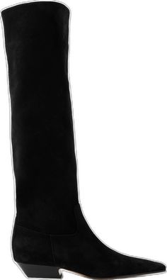 Black Suede Luxury Knee-high Boots, Luxury Black Suede Knee-high Boots, Suede Knee Boots, Sport Swimwear, Exclusive Dress, Raffia Bag, Jo Malone London, Fine Jewelry Designers, Beauty Accessories